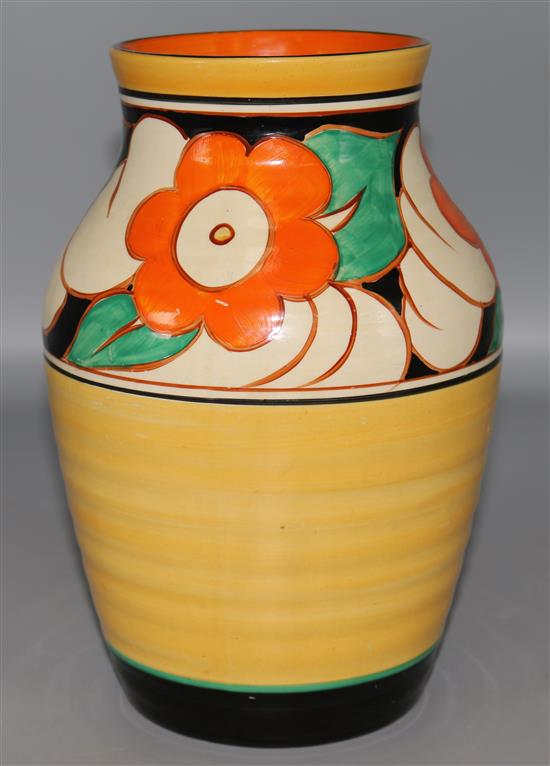 A Clarice Cliff vase